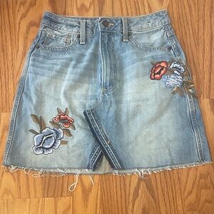 Abercrombie and Fitch denim skirt